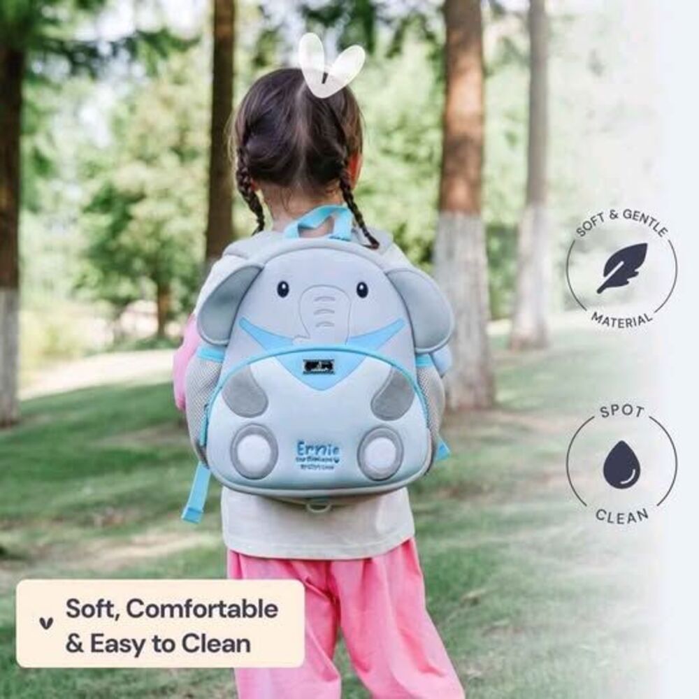 BabbleRoo Ernie the Elephant Kids / Toddler Backpack - NEW - Picture 7 of 10